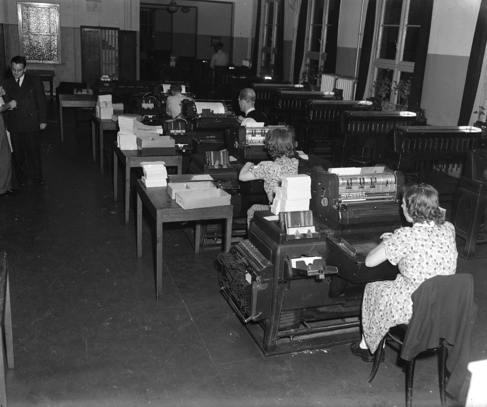 Hollerithsysteem voor Amsterdamse verkiezing, Bestanddeelnr 902-8019