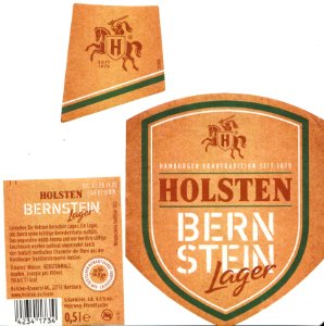 Holsten-Brauerei - Bernstein - Lager