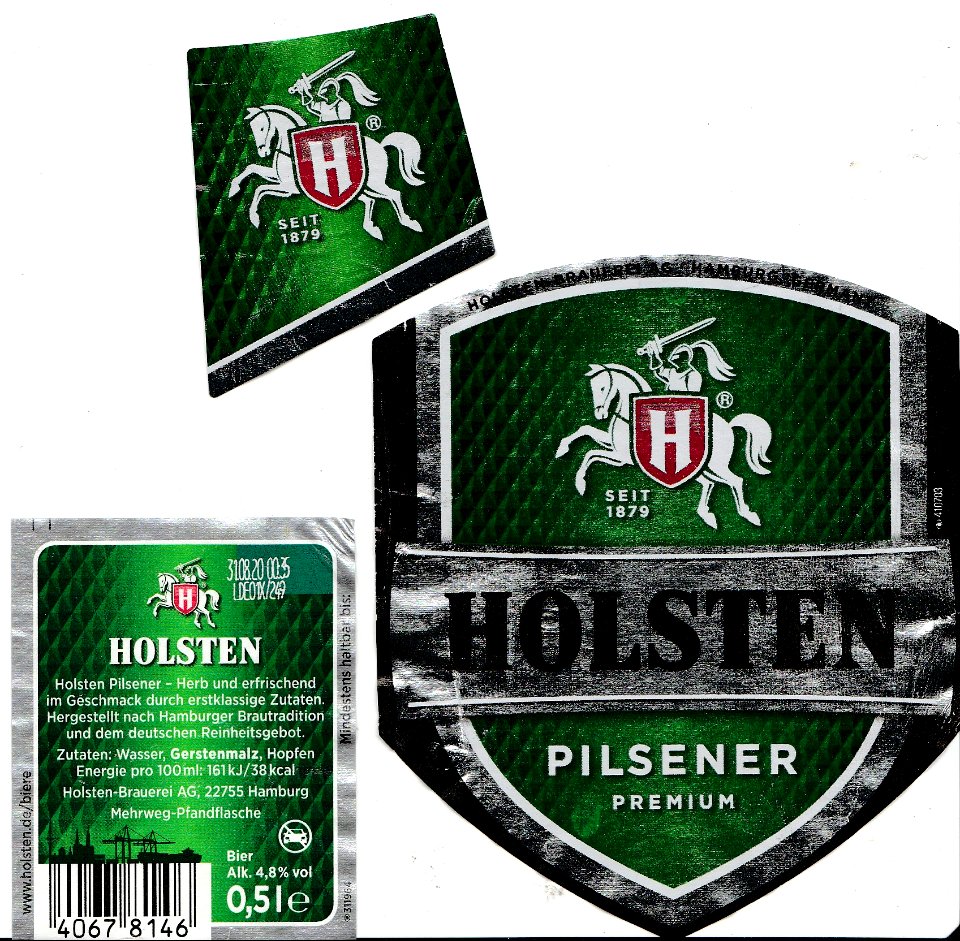 Holsten Brauerei - Holsten Pilsener 0,5l