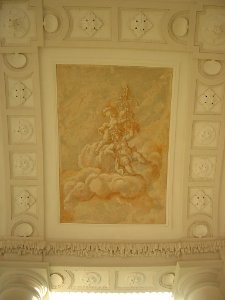 Hofgarten Eichstätt -Fresko Pavillon Mitte 12-rSW (1)