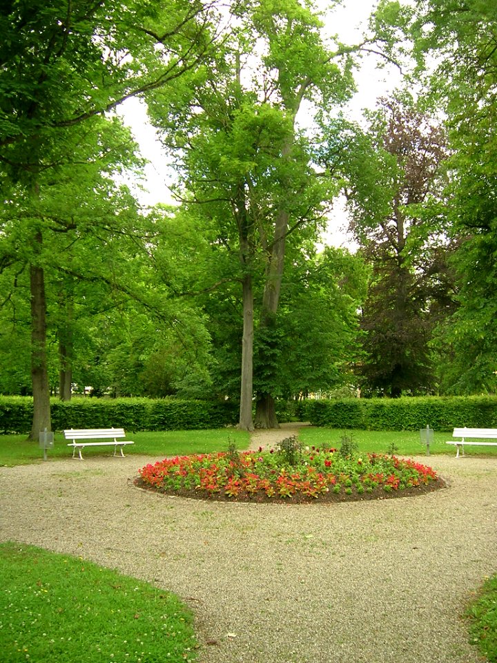 Hofgarten Eichstätt -Blumenrondell