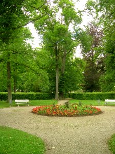 Hofgarten Eichstätt -Blumenrondell
