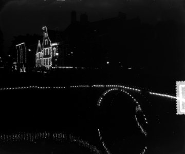Holland Festival verlichting Amsterdam grachten, Bestanddeelnr 905-7832