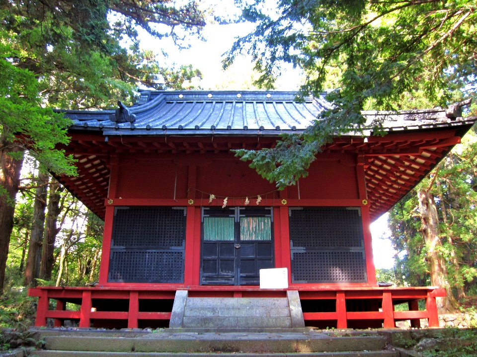 Hongū-jinja (Nikkō-futarasan-jinja) betsugū haiden