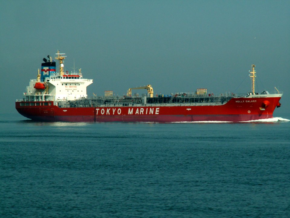 Holly Galaxy IMO 9345893 approaching Port of Rotterdam, Holland 04-May-2006
