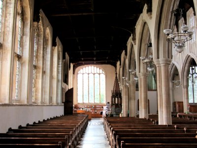 Holy Trinity, Long Melford, south aisle