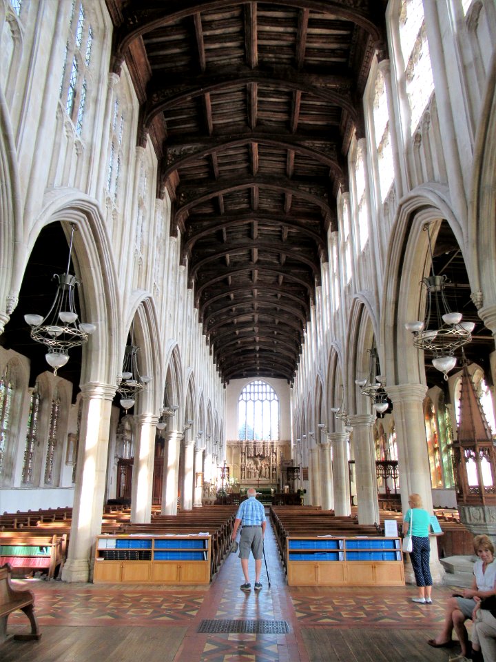 Holy Trinity, Long Melford, nave