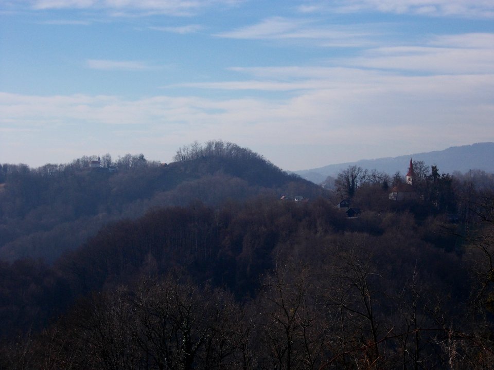 Holy Spirit Church (Dramlja) and St. Ulrich's Church (Brezje pri Bojsnem) 01