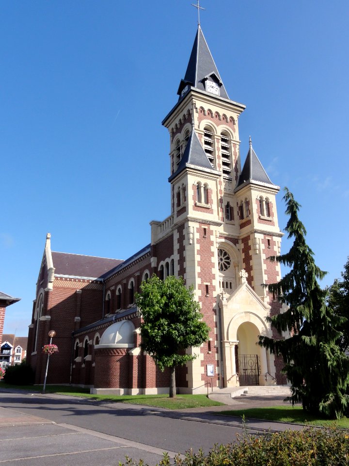 Holnon (Aisne) église Saint-Quentin (02)