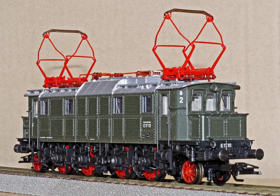 E 17 vintage locomotive drg