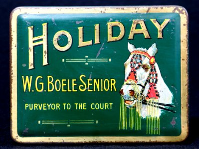 Holiday sigaren WG Boele Senior blikje, foto3