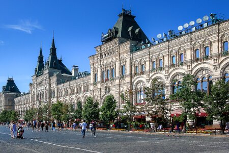Facade kremlin architecture photo