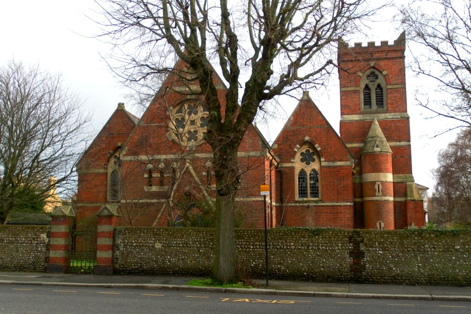 Holy Trinity Church, Blatchington Road, Hove (from West)