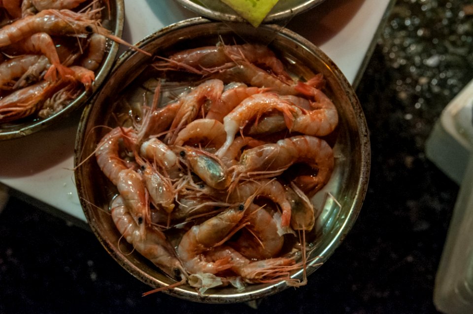 Hong Kong Food in Fish Market