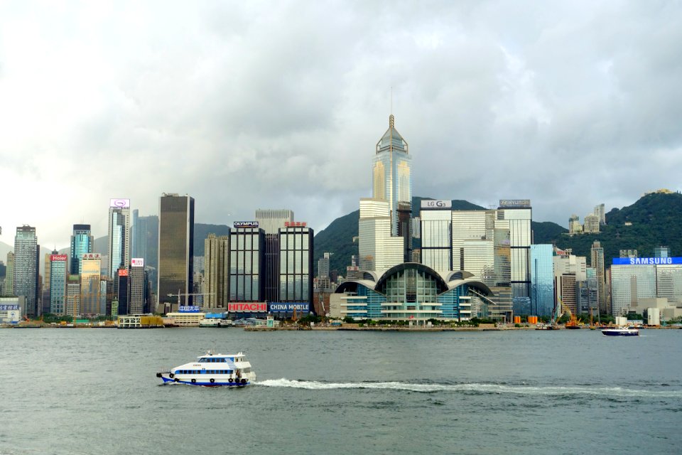Hong Kong Island from Kowloon - DSC00692