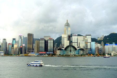Hong Kong Island from Kowloon - DSC00692