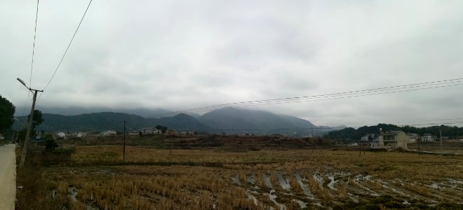 Hongjia Mountains in Qingshanqiao Town of Ningxiang, Hunan, China