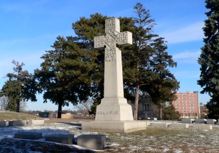 Holy Sepulchre Cemetery, Omaha, John A. McShane monument