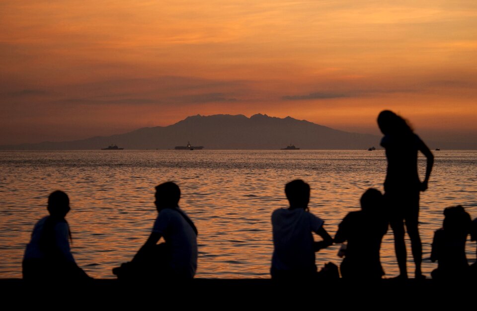 Sky people watching