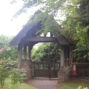 Holy Rood Church, Church Lane, Holybourne (NHLE Code 1179586) (July 2019) (Lychgate)