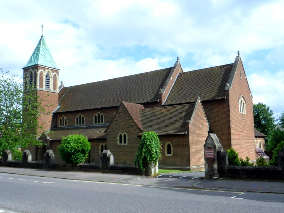 Holy Family Church, Yorke Road, Reigate (June 2013)