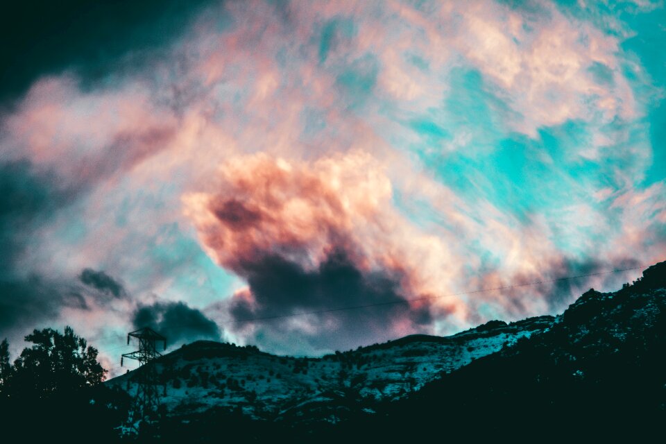 Landscape clouds sky sky clouds