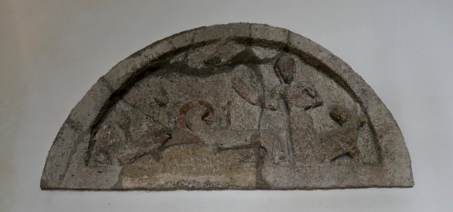 Holzhausen - St. Johannes Baptist - Tympanon
