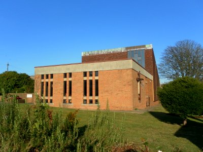 Holy Cross Church, Warren Road, Woodingdean (October 2011) (1)