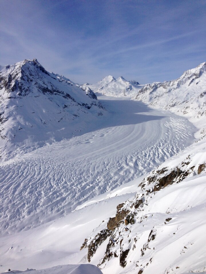 Switzerland winter the snow