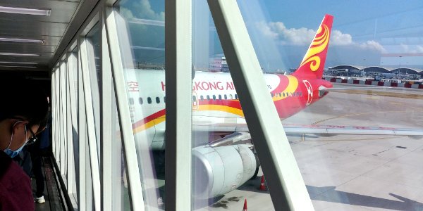 Hong Kong International Airport during the epidemic 03