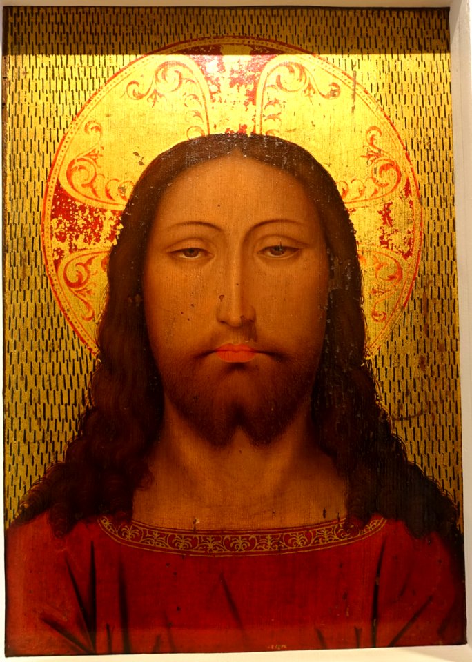 Holy Face, from the Mosteiro de Lorvao, Flemish, 15th century - Museu Nacional de Machado de Castro - Coimbra, Portugal - DSC09980
