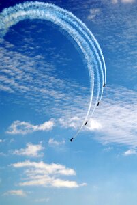 Sky blue aircraft