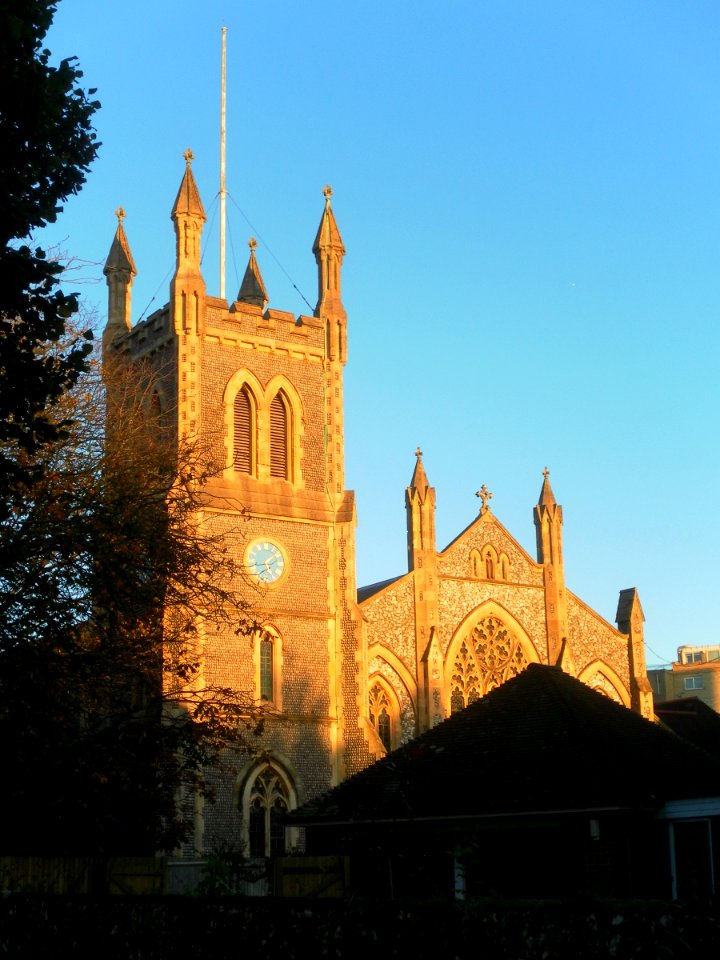 Holy Trinity Church, Trinity Trees, Eastbourne (NHLE Code 1043652) (October 2012) (1)