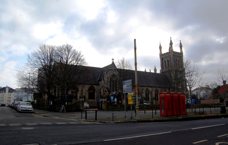 Holy Trinity Church, Trinity Trees, Eastbourne (NHLE Code 1043652) (February 2019) (4)