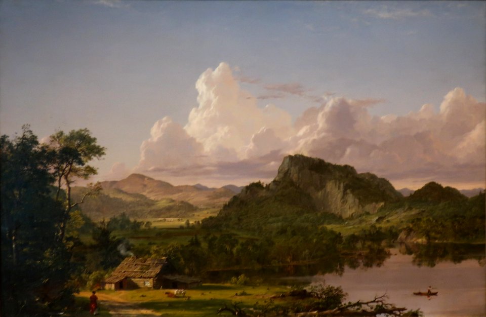 Home by the Lake by Frederic Edwin Church, Crystal Bridges Museum