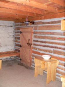 Home on the Range cabin interior SE corner 2