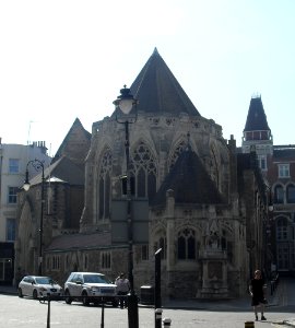 Holy Trinity Church, Trinity Street, Hastings (NHLE Code 1043423) (April 2010) (East End)