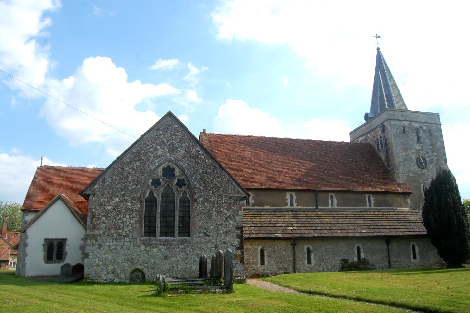 Holy Cross Church, Church Street, Binsted (NHLE Code 1302151) (May 2021) (1)
