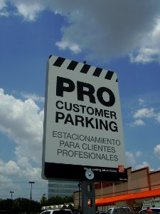 HomeDepotPinOakHoustonproParking