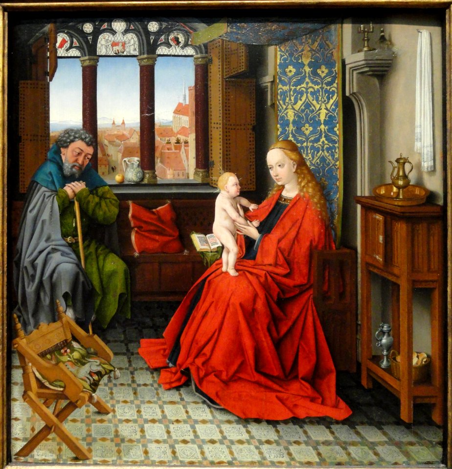 Holy Family, 1440-1460, South German - Art Institute of Chicago - DSC09623