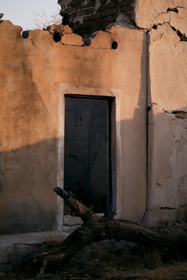 Home of an Ezidi family in their village of Solagh in Sinjar District, after its decimation by the Islamic State 09