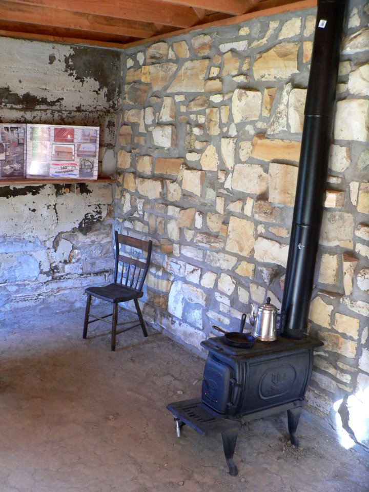 Home on the Range cabin interior NW corner 1