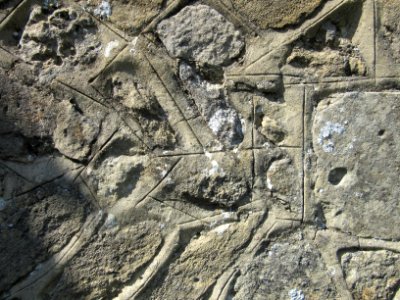 Holy Cross Church, Church Road, Binstead (May 2016) (Stonework)