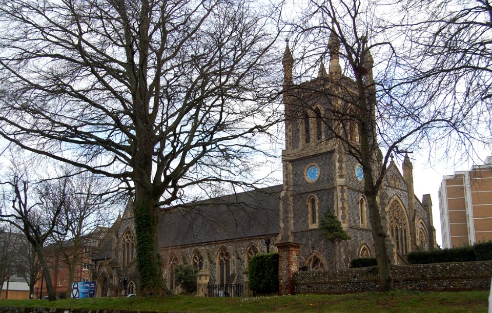 Holy Trinity Church, Trinity Trees, Eastbourne (NHLE Code 1043652) (February 2019) (9)