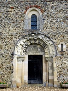 Holy Cross, Felsted, west door