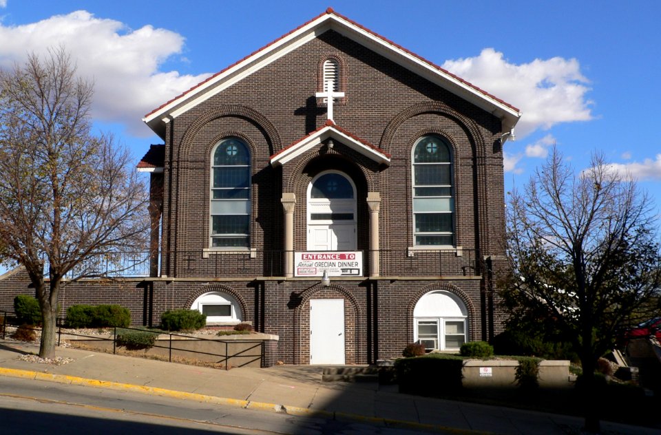 Holy Trinity Greek Orthodox Sioux City from W