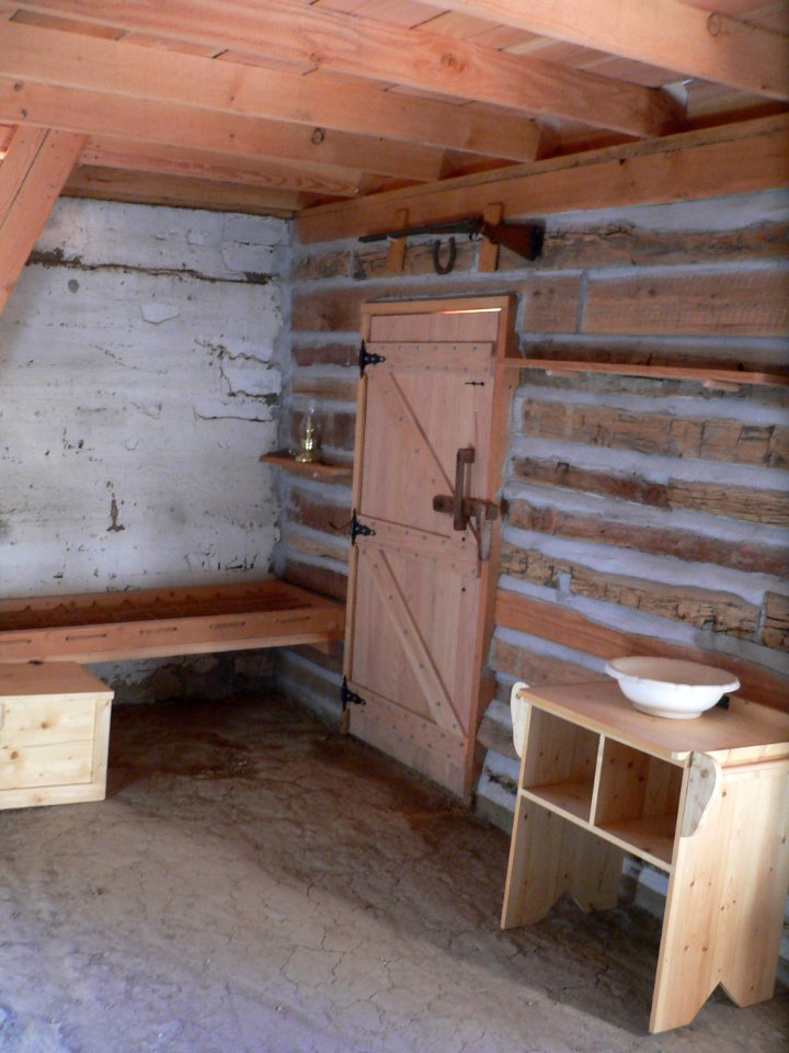 Home on the Range cabin interior SE corner 1