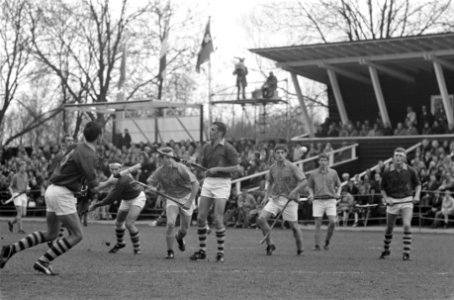 Hockey Nederland tegen Zuid Afrika te Amstelveen spelmoment, Bestanddeelnr 922-3178