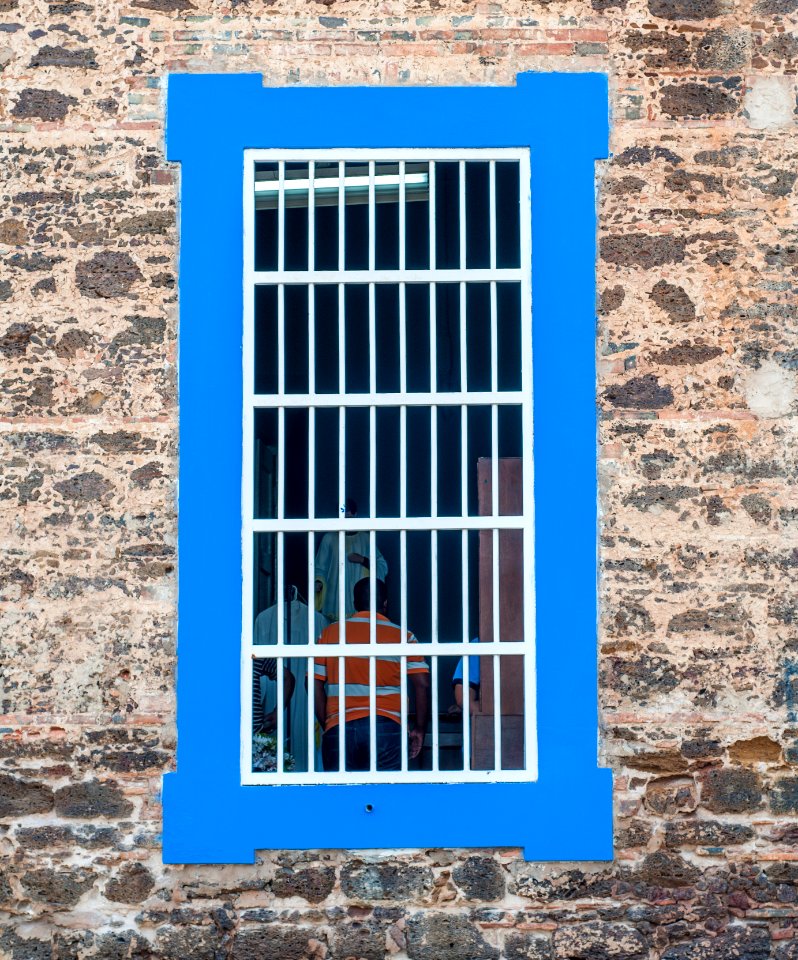 Holy Church Santa Barbara Window