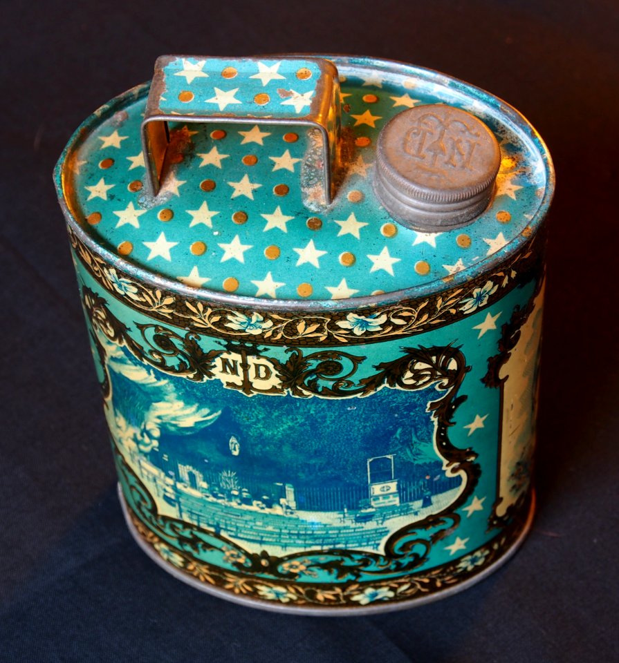 Holy water tin from Lourdes, foto 5
